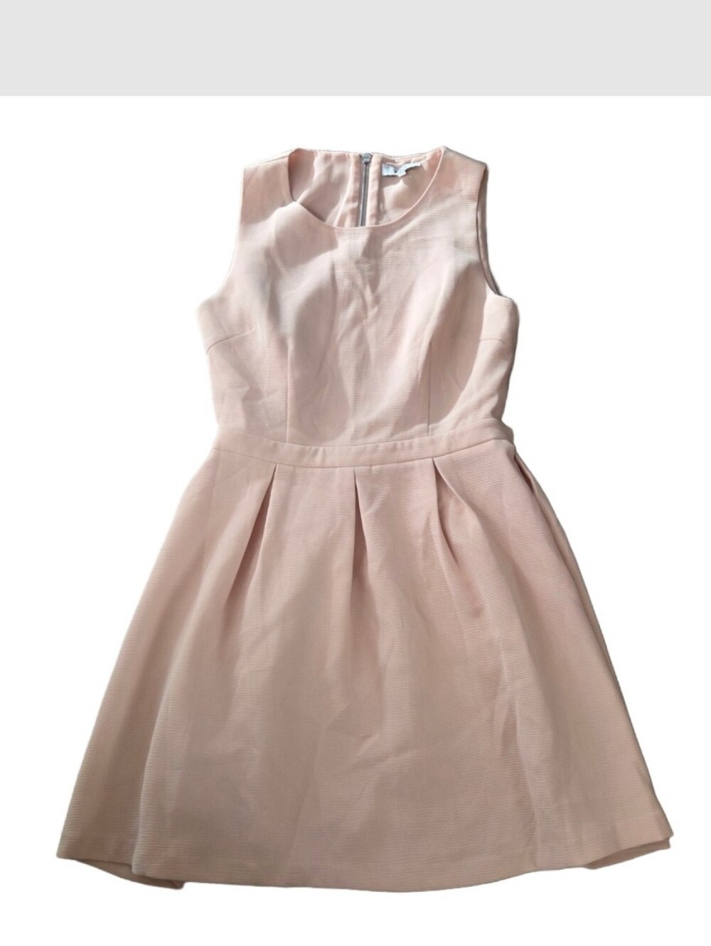 SUNCOO Peach Sleeveless Short Dress Size
